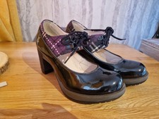 Rare Dr. Martens Lalana Mary Jane Heels Size 5