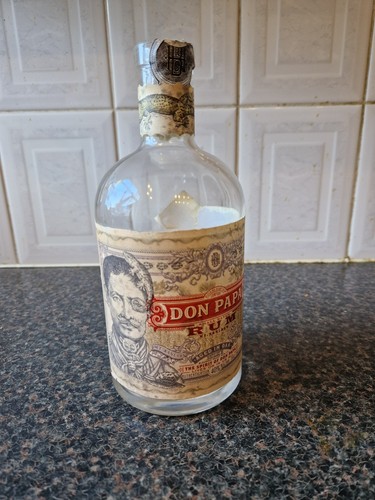 Don papa rum empty spirit - don,