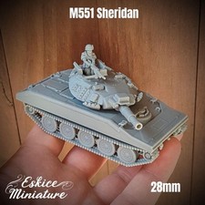 Vietnam War M551 Sheridan Tank Various Scales Historical Wargaming