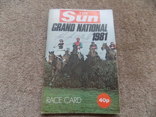Sun 1981 grand national race - sun,