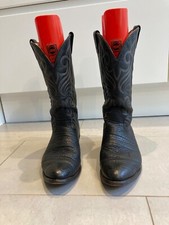 Brahma Cowboy Boots 6477 - Black, Size 9, D Width (medium)