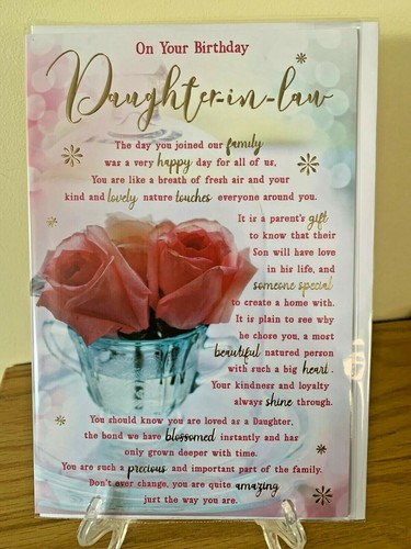 Special daughter law - special, daughter-in-law