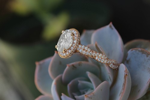 2ct oval simulated diamond - oval,