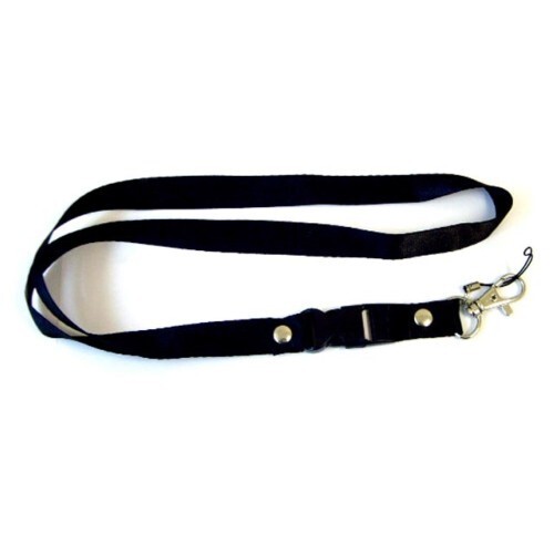 Mobile phone black lanyard - mobile,