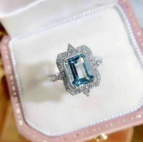 Vintage emerald cut - 3.10,
