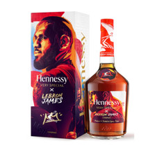 Limited Edition Hennessy VS Cognac Lebron James EDITION gift pack 70cl New! ++++