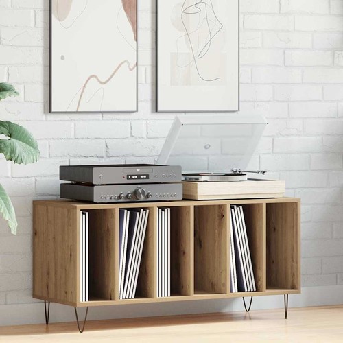 Modern wooden open record - open,