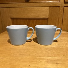 2 antique NHS cups  , 1974 hospital crockery. Vintage glam. 