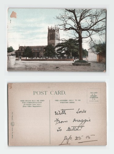 Vintage postcard gresford - postcard,