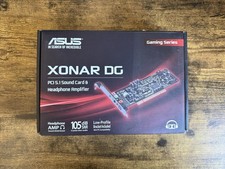ASUS Xonar DG 5.1 Channel PCI Sound Card & Built-In Headphone Amplifier