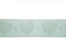 Mint Green Silver Glitter
