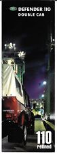 Land Rover Defender 110 Double Cab Td5 2000 UK Market Foldout Sales Brochure