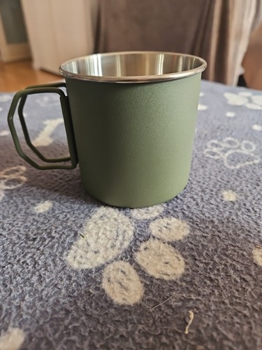 Camping metal mug - camping,