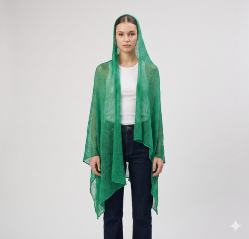 Boho knit shrug crochet - boho,