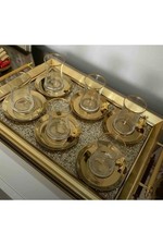 Gold Plated Butterfly Tea