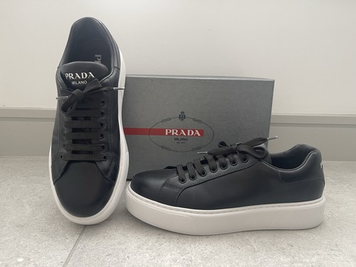 Prada mens black leather - mens,