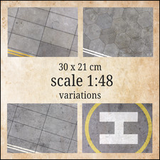 1:48 Concrete Airfield Display