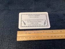 Frank Sinatra Fans Ultra-Rare Membership Card S Butera’s C.R.S. Card Autograph