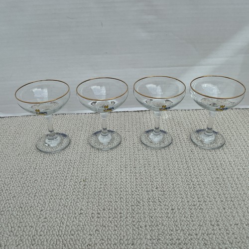 Vintage babycham champagne - x4,
