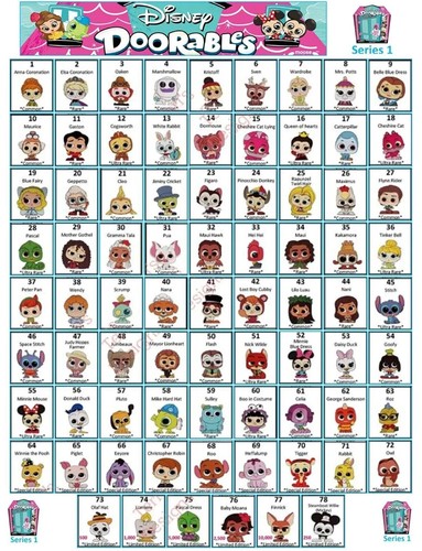 Disney doorables series - disney,