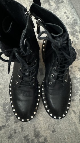 Zara women black studded - zara,