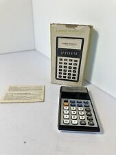VINTAGE CASIO MEMORY B-1 ELECTRONIC CALCULATOR - Boxed With Instructions