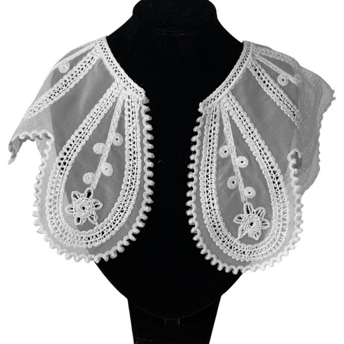 Lace collar embroidered - collar,,