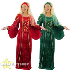 Ladies tudor queen dress - ladies,