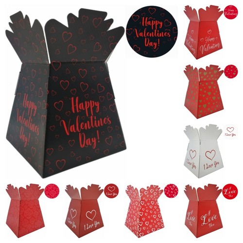 Valentines living flower vase - living,