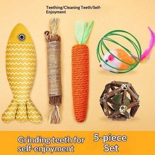 Cat Toys Gift Set Catnip Fish
