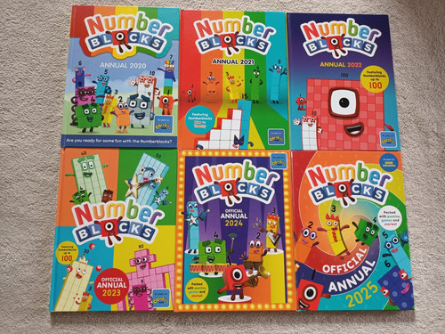 Numberblocks official annuals - numberblocks,