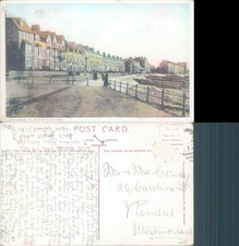 Sandylands Promenade Morecambe Valentine and Sons 1905 postmark Cities Towns