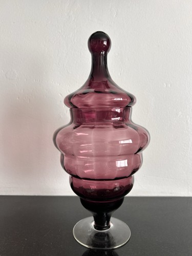 Vintage empoli apothecary jar - apothecary,