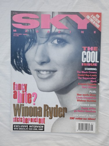 Sky magazine january 1993 - magazine,