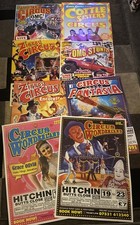 Lot of 8 Circus Posters