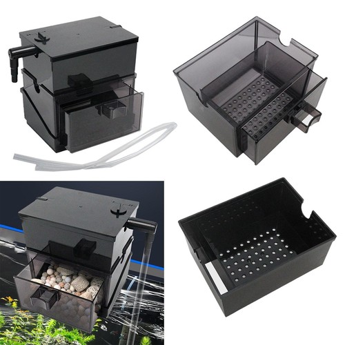 Aquarium filter box overflow - filter,