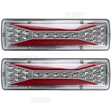 2Pc Trailer Caravan Truck Lamp
