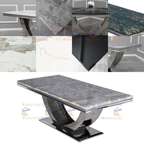 Luxury arial chrome shape - chrome, u