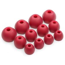 12 x Silicone EarBuds Ear Tips For Beats Flex, Tour 2.0 Headphones in Red