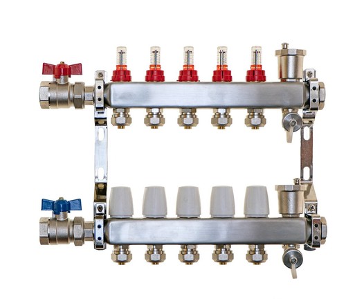 Underfloor heating manifold - heating,