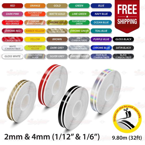 2mm 4mm pin stripes - pin, car