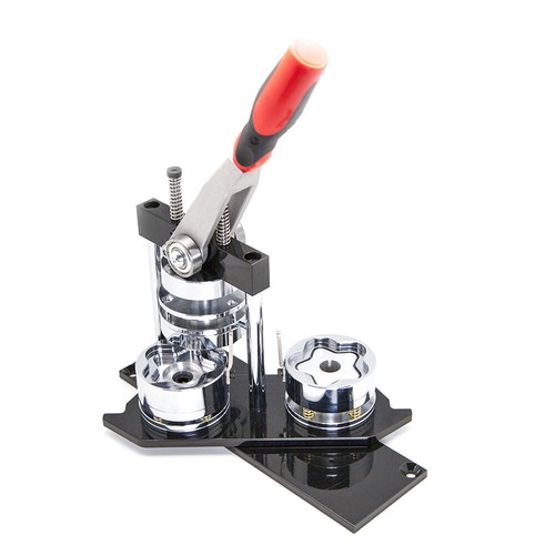 Button maker rack badge - badge,