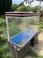 200 litre fish tank and cabinet