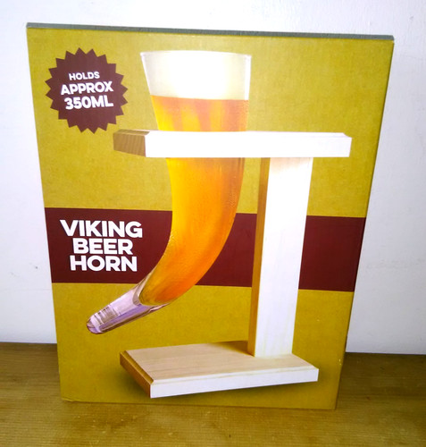 New boxed viking glass beer - new, &