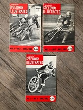 Speedway magazines x 3 Provincial Speedway Illustrated early 1960s