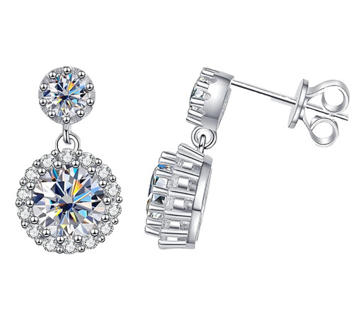 6ct round cut lab created - round, lab‑created