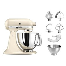 KitchenAid Artisan 4.8L Stand Mixer Almond Cream – Ex-Display – 5KSM175PSBAC