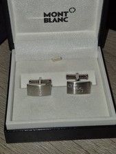 Mont Blanc - Stainless Steel/Tungsten Cufflinks with Box
