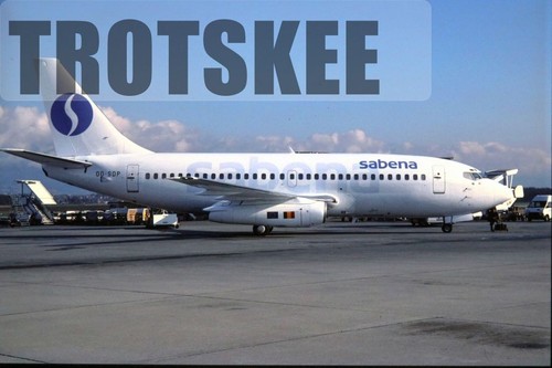 35mm slide sabena airlines - slide,