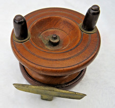Old wooden 3" Fishing Reel